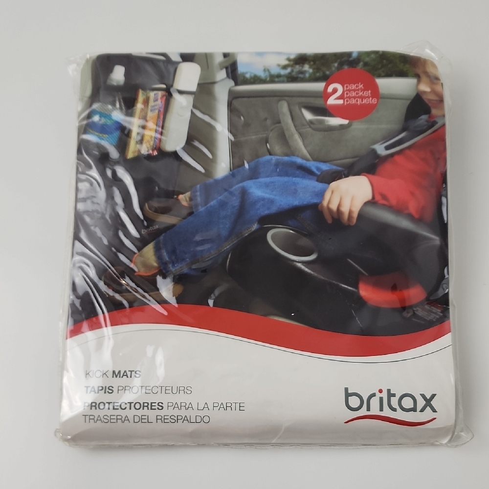 Brita Car Seat Kick Mats 2 Pack Black